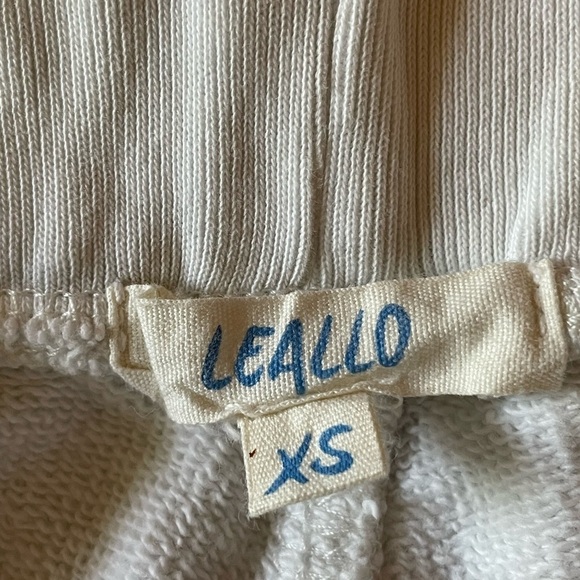Leallo white sweatpants - Picture 5 of 9